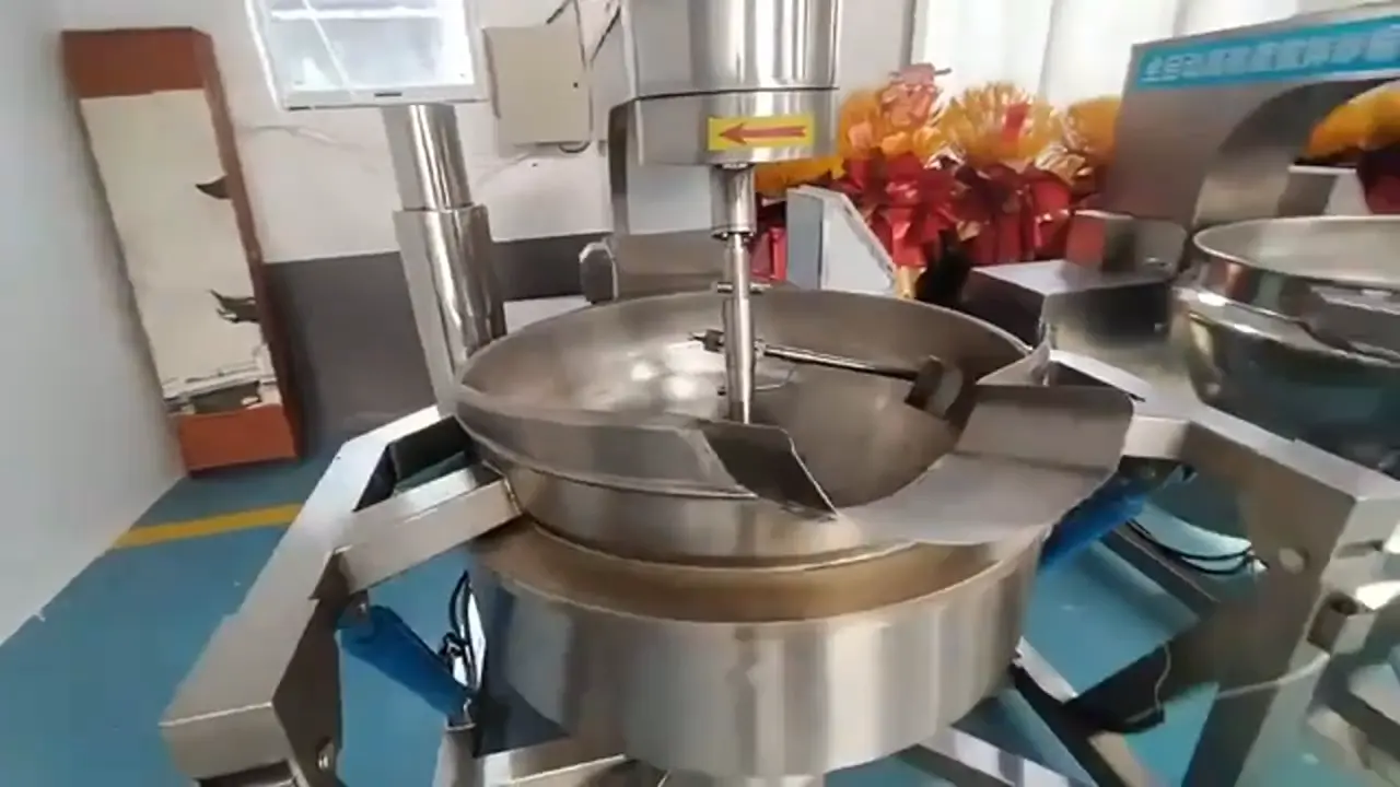 Electric Heating Jacketed Cooking Kettle