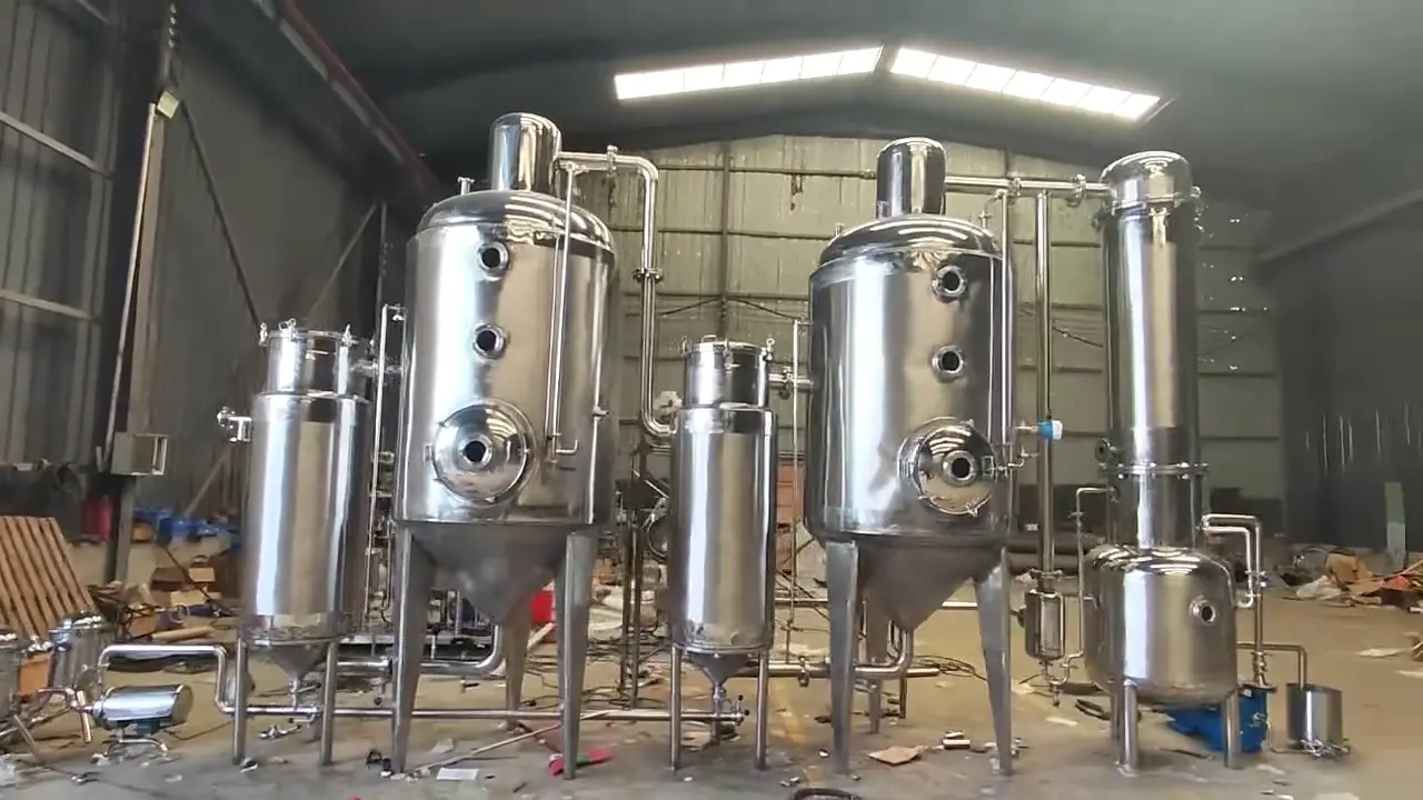 SJN Series Double-Effect External Circulation Vacuum Evaporator