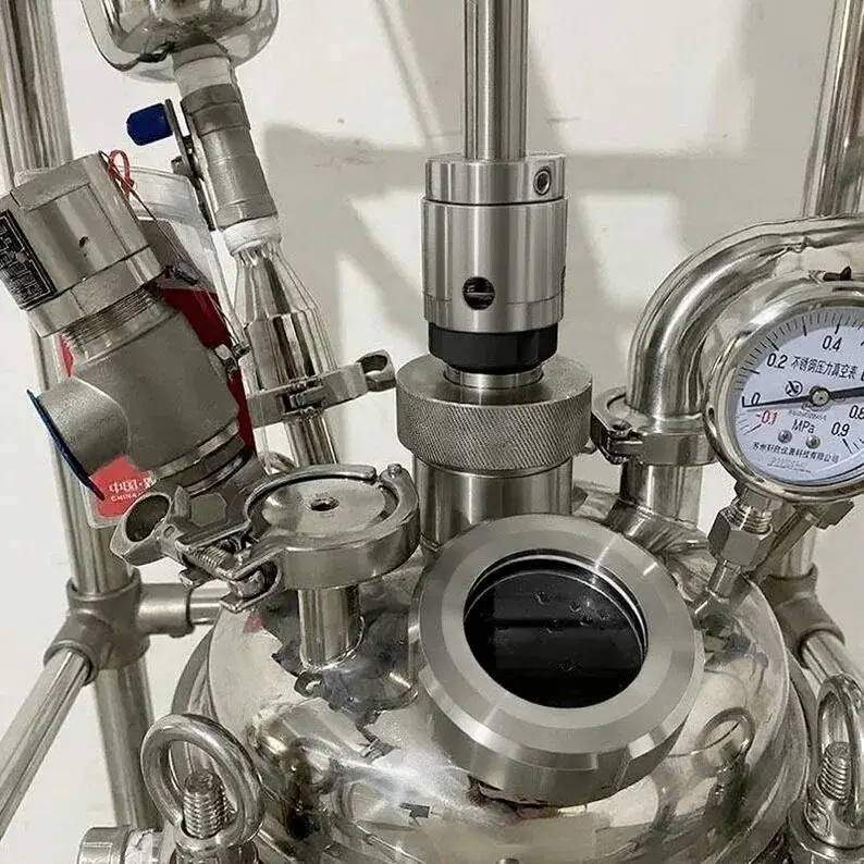 High-Temperature Vacuum Stainless Steel Chemical Reactor