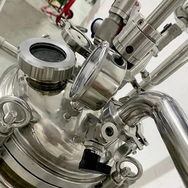 High-Temperature Vacuum Stainless Steel Chemical Reactor