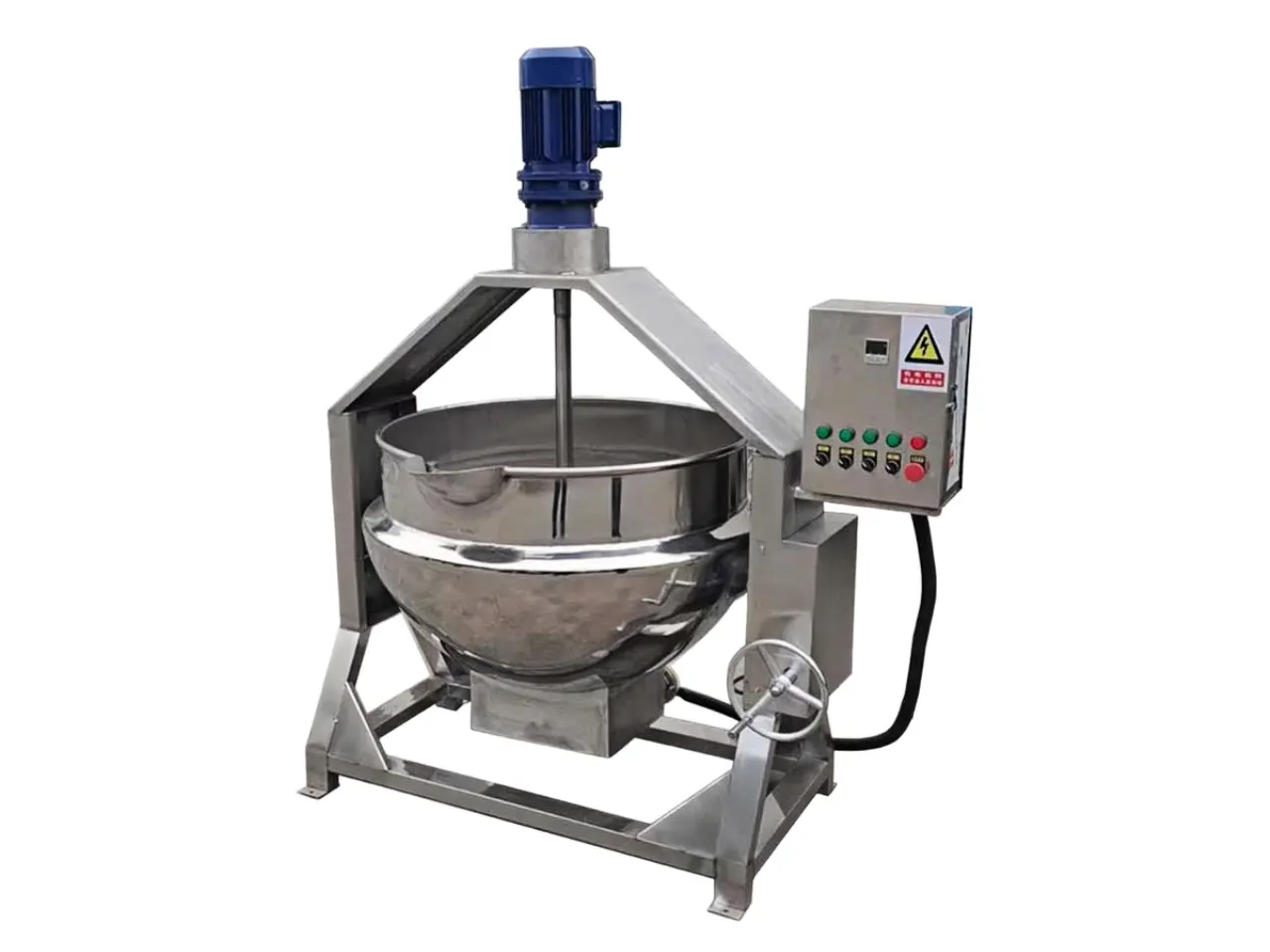 Electric Heating Jacketed Cooking Kettle