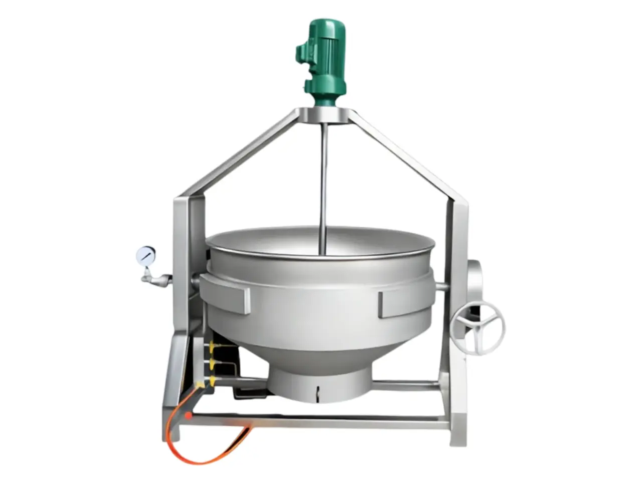 Gas Heating Jacketed Cooking Kettle