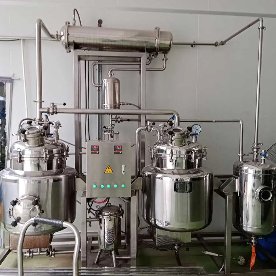 Vacuum Low-Temperature Liquid Extraction & Concentration Unit