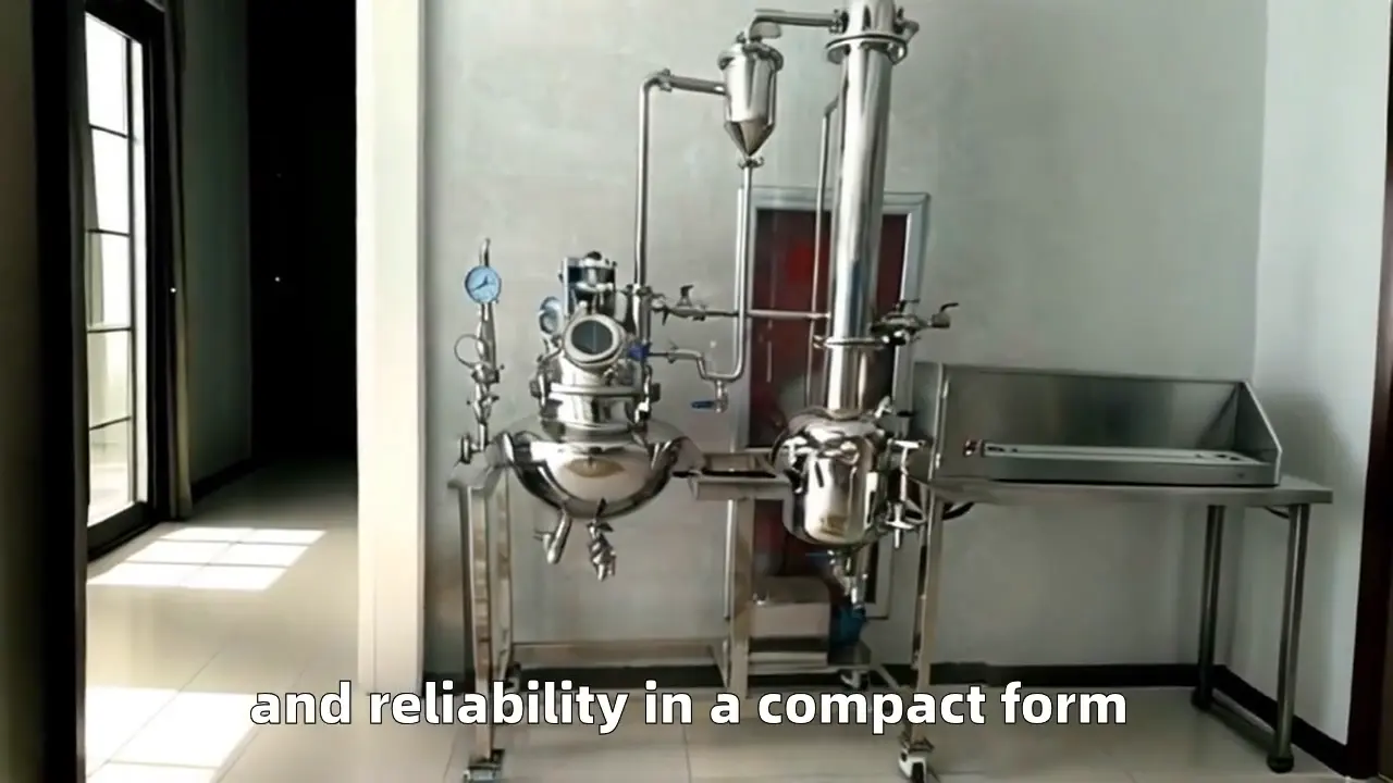 SS304/316L Low-Temperature Vacuum Scraper Concentrator