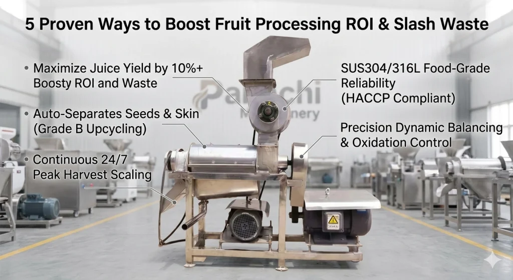 5 Proven Ways to Boost Fruit Processing ROI & Slash Waste