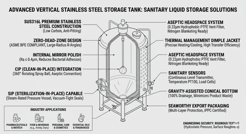 The Future of Sanitary Liquid Storage Solutions: Strategic Engineering Guide 2026