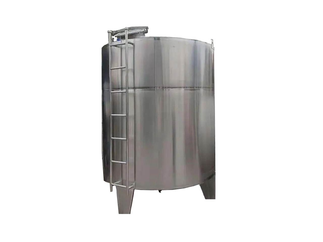Vertical Stainless Steel Storage Tank | 304/316L Sanitary Liquid Storage