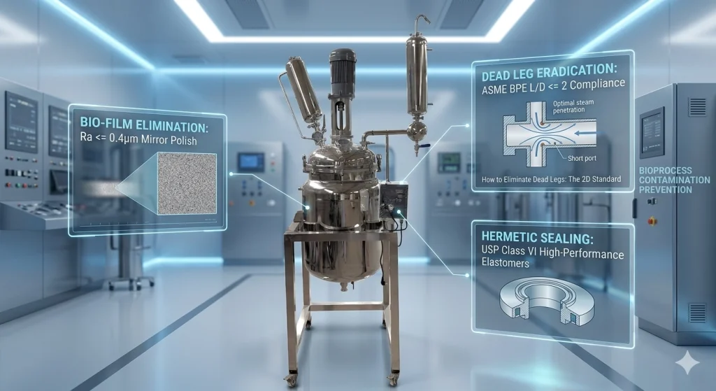 Bioprocess Contamination Prevention in Stainless Reactors