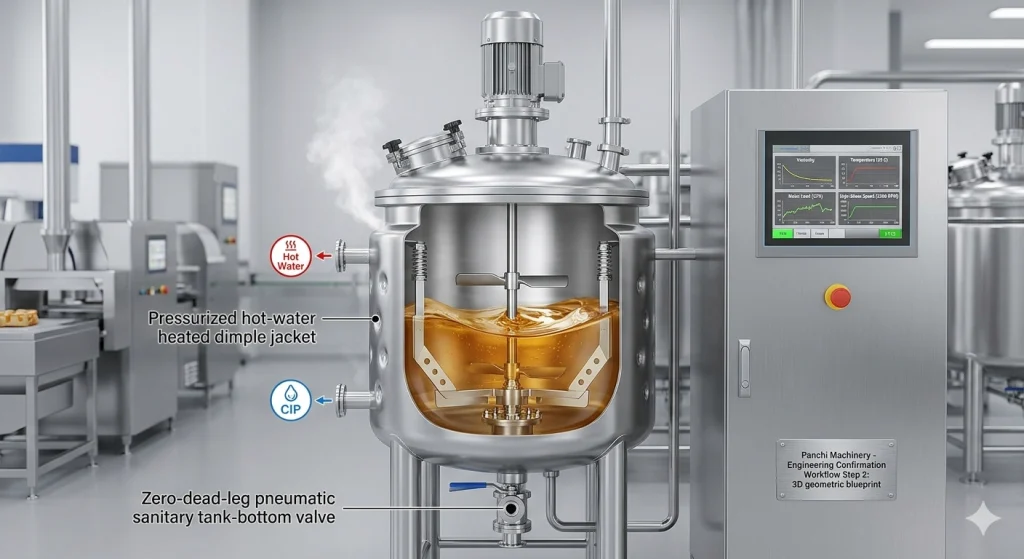 Stainless Steel Mixing Tanks for Food: B2B Engineering Guide