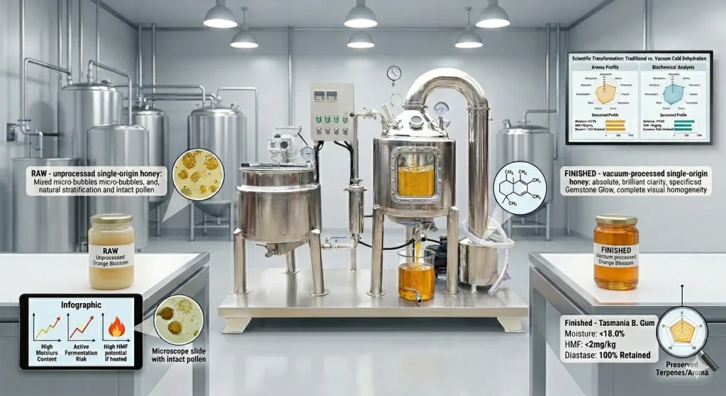 1 Master Secret to Monofloral Honey Aroma Protection: The -0.092 MPa Vacuum Guide