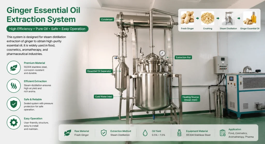 1 Best Revolutionary Ginger Essential Oil Extraction System