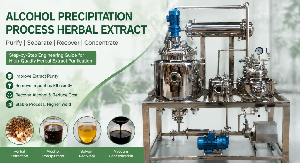 Alcohol Precipitation Process Herbal Extract: 7 Proven Steps for Better Purification