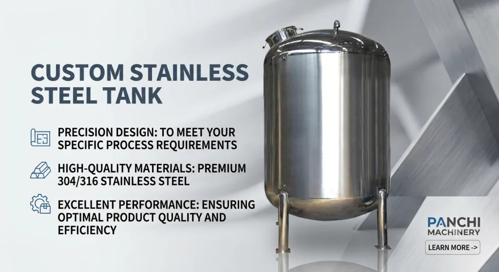 Custom Stainless Steel Tank Manufacturer: 5 Proven Engineering Factors