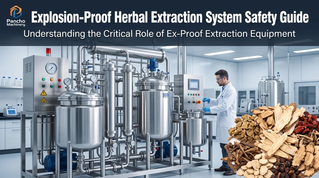 Ex Proof Herbal Extraction System: 6 Proven Ways to Improve Solvent Safety