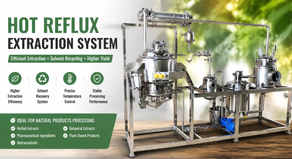 Hot Reflux Extraction System: 7 Proven Benefits for Better Herbal Processing