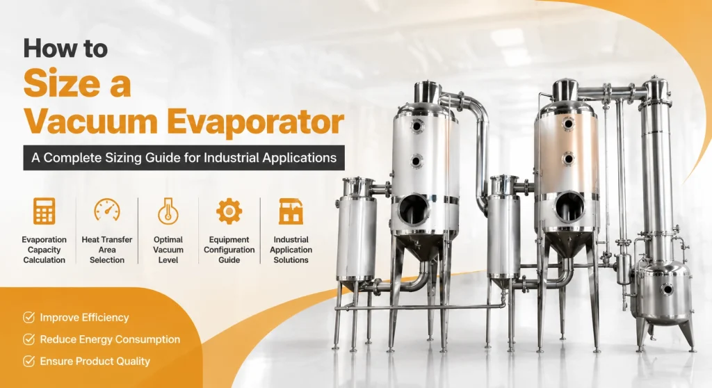 Master How to Size a Vacuum Evaporator: 5 Proven Engineering Secrets for Peak Efficiency
