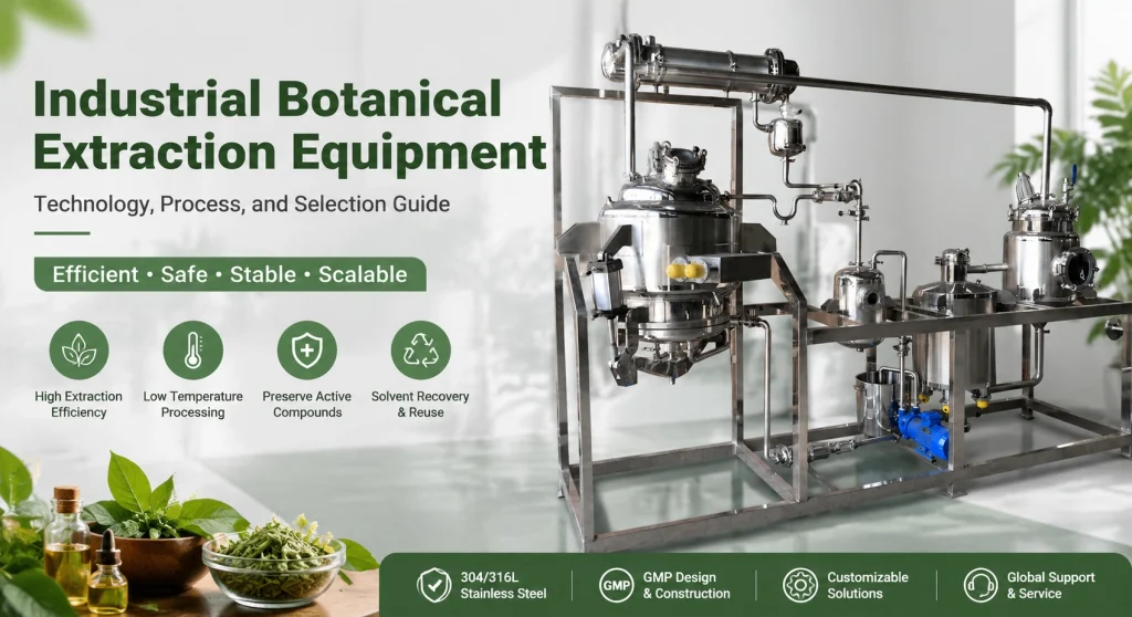 7 Proven Benefits of Industrial Botanical Extraction Equipment for Modern Processing