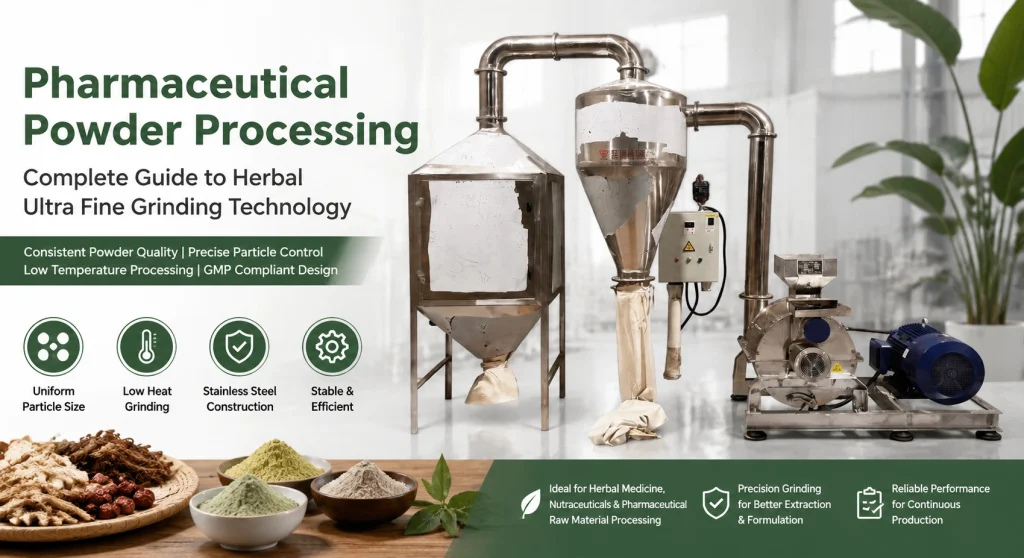7 Proven Pharmaceutical Powder Processing Tips for Better Quality