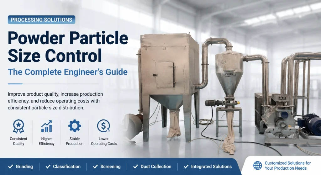 Powder Particle Size Control: 8 Proven Methods for Better Powder Quality