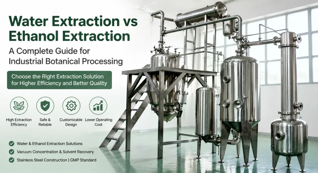 7 Proven Advantages: Water Extraction vs Ethanol Extraction for Industrial Processing