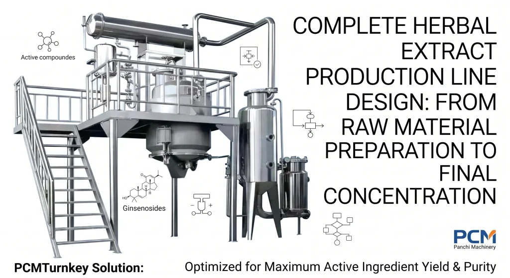 Herbal Extract Production Line: 5 Proven Design Rules