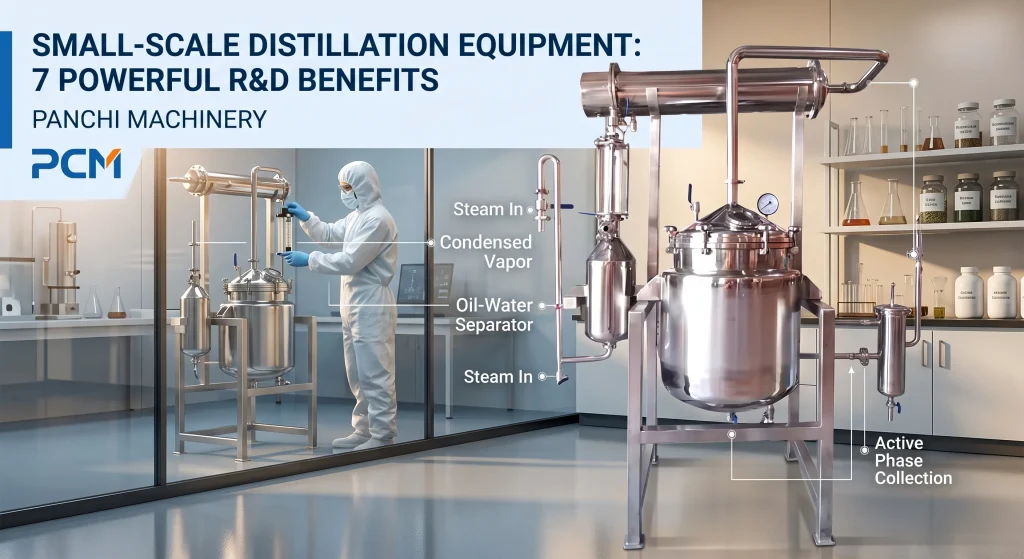 Small-Scale Essential Oil Distillation Equipment: 7 Powerful R&D Benefits